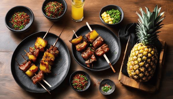Des plats salés à l’ananas qui surprennent et détonnent