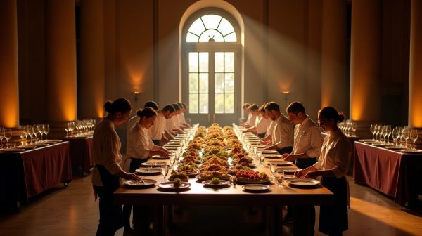 Les tendances des traiteurs collaborant avec des chefs pour événements privés